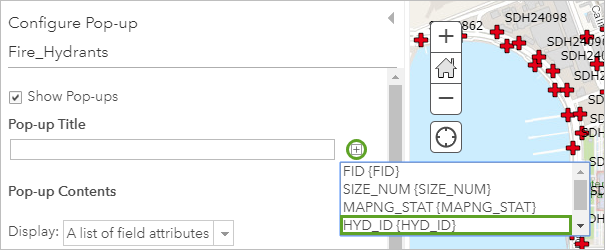 Feldname hinzufügen